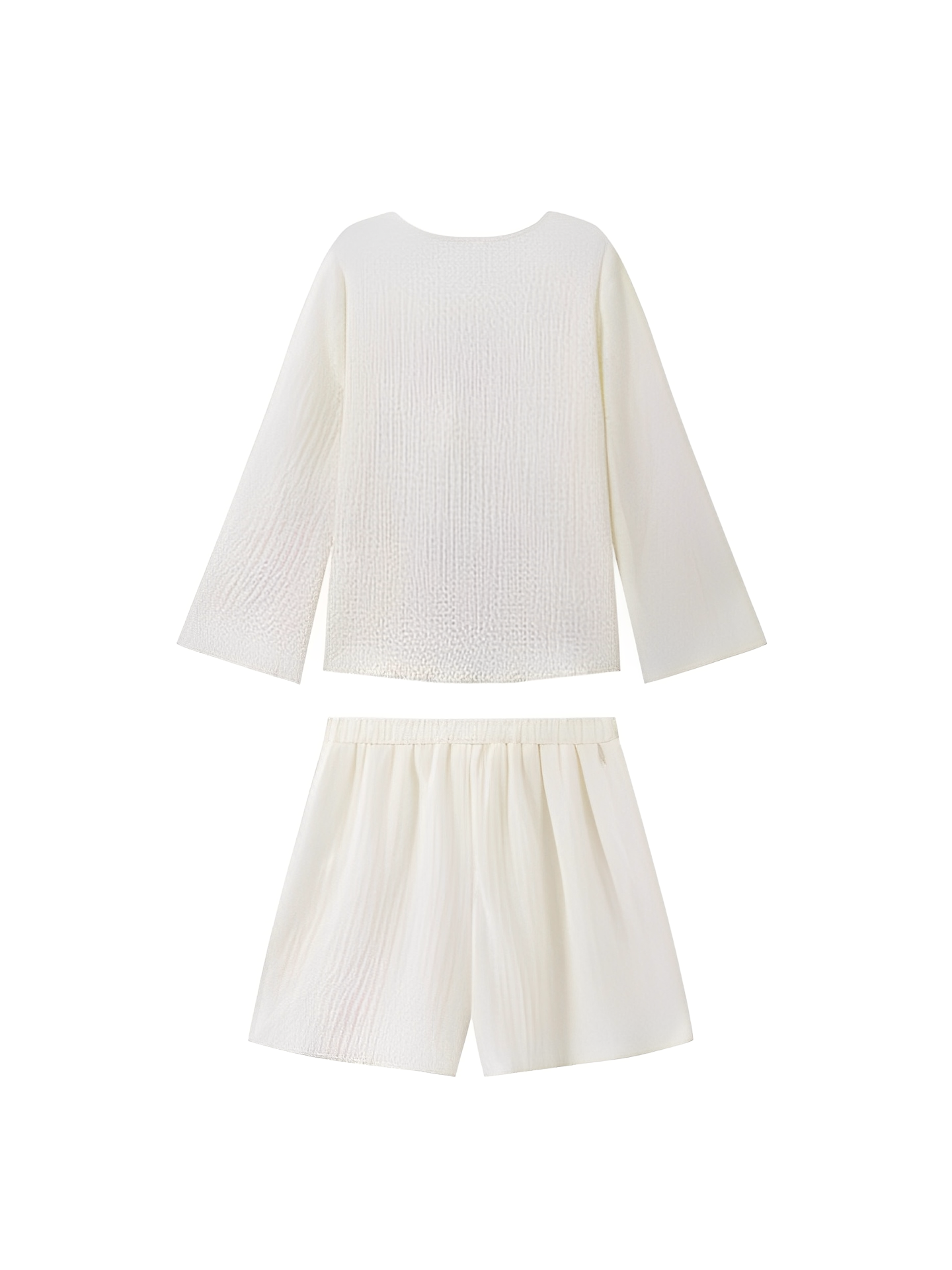 Conjunto Texturizado Daisy com Amarração e Short