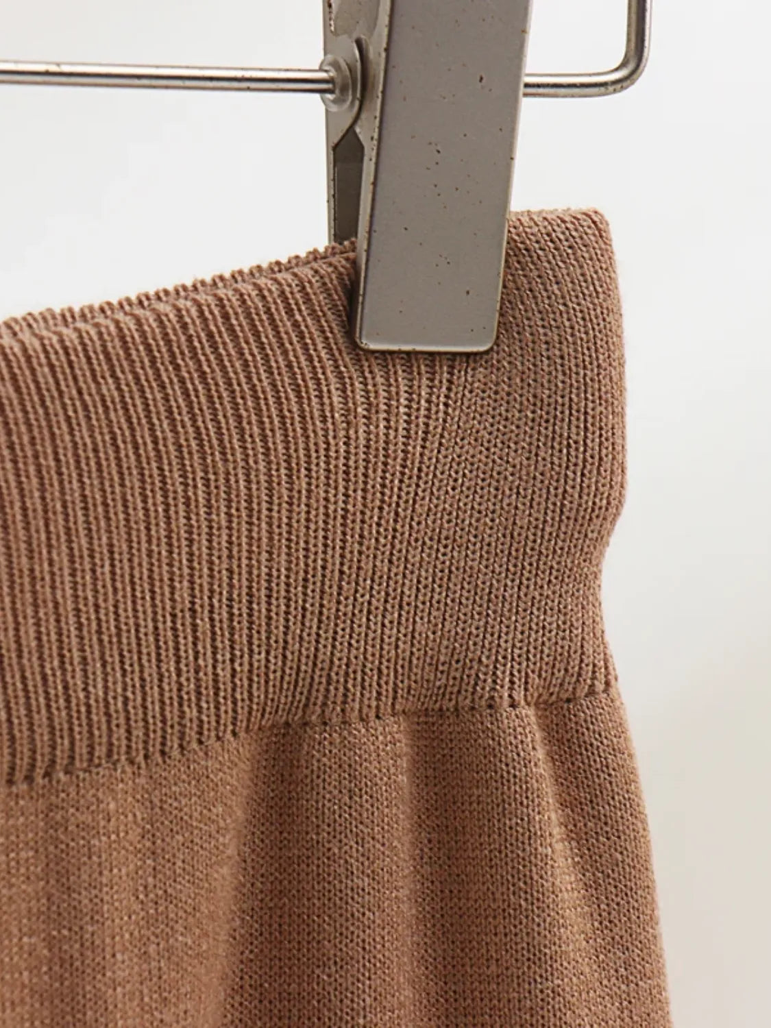 Conjunto Tricô Listrado Gola Alta e Calça Tarcila