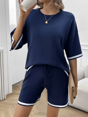 Conjunto Andreza em Viscose Premium com Detalhes Laterais