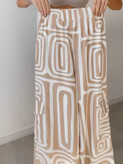 Conjunto Bianca com Camisa Clássica e Calça Geométrica