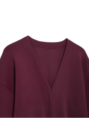 Conjunto Tricô Gola V e Saia Curta Viviene