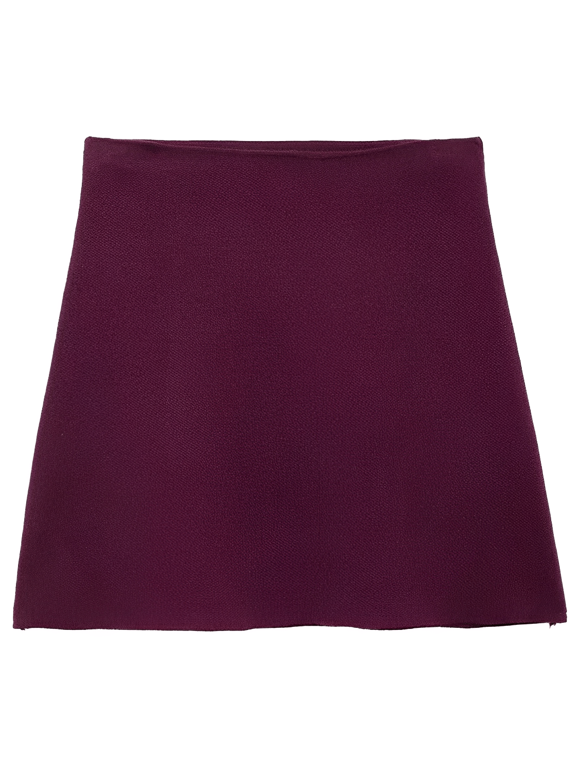 Conjunto Tricô Gola V e Saia Curta Viviene