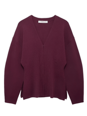 Conjunto Tricô Gola V e Saia Curta Viviene