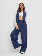 Conjunto Luciara em Alfaiataria Premium com Colete e Calça