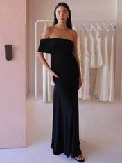 Vestido Aura Longo em Tule Drapeado Multiformas