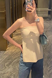 Top Lilly Tomara que Caia Alongado com Zíper