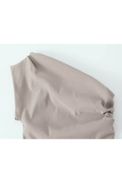 Blusa Skylar Assimétrica de Um Ombro Só