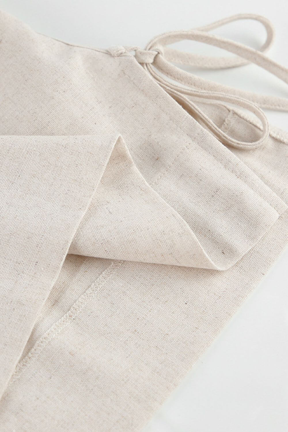 Conjunto Giza em Linho Misto com Cropped e Calça