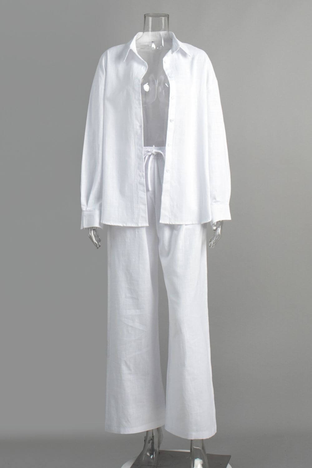 Conjunto Dakota em Linho e Algodão Camisa Oversized e Calça