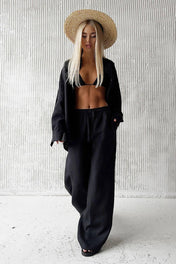 Conjunto Dakota em Linho e Algodão Camisa Oversized e Calça