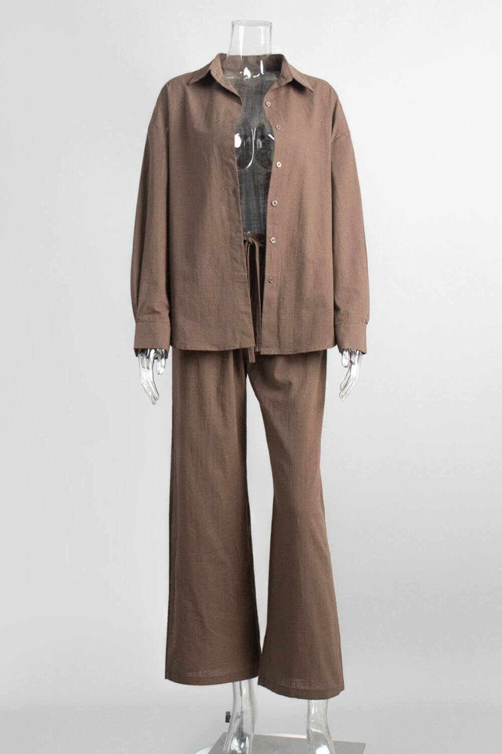 Conjunto Dakota em Linho e Algodão Camisa Oversized e Calça