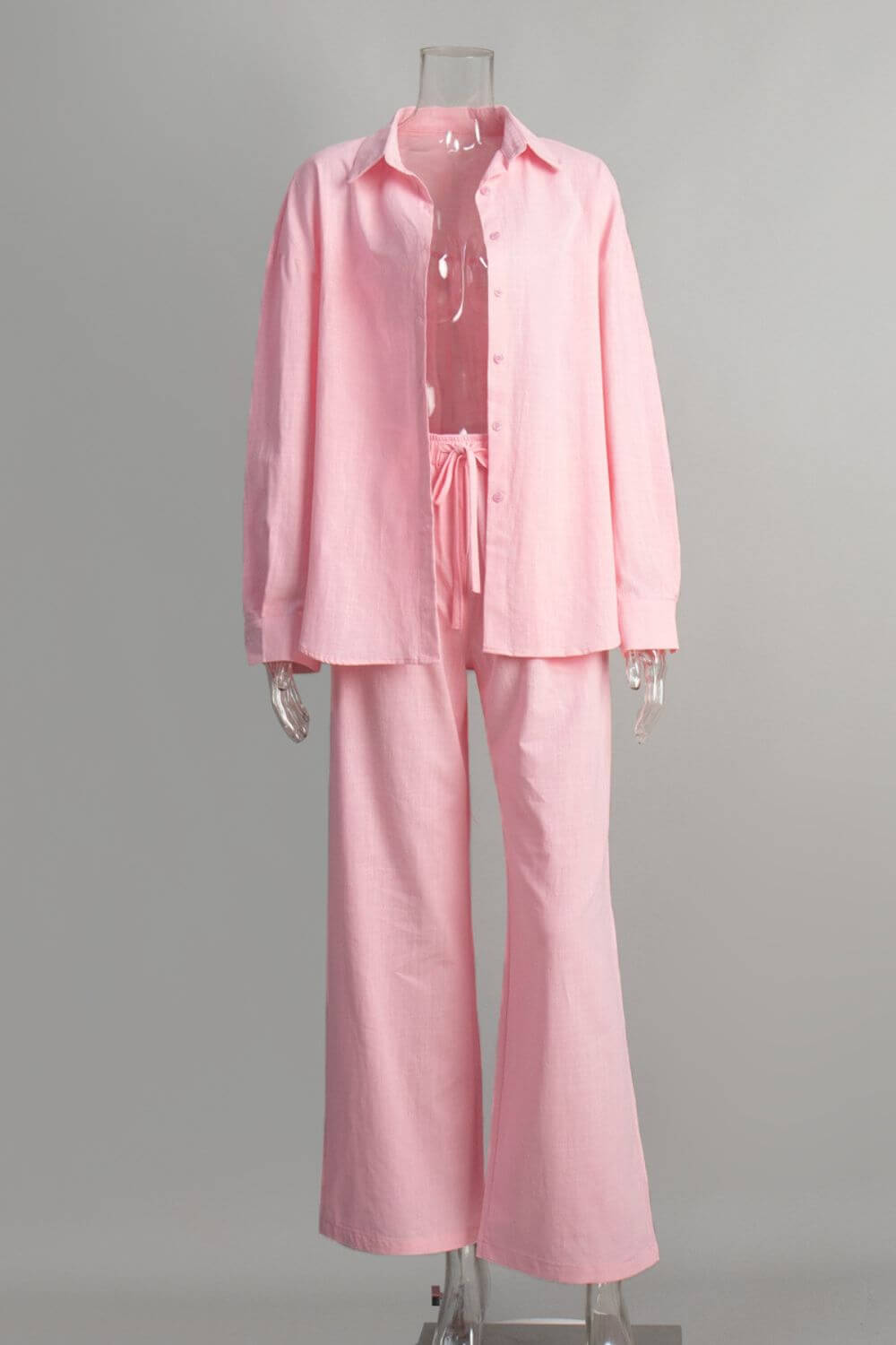 Conjunto Dakota em Linho e Algodão Camisa Oversized e Calça