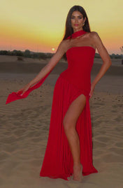 Vestido Longo Sem Alças Elegante Modern Mya