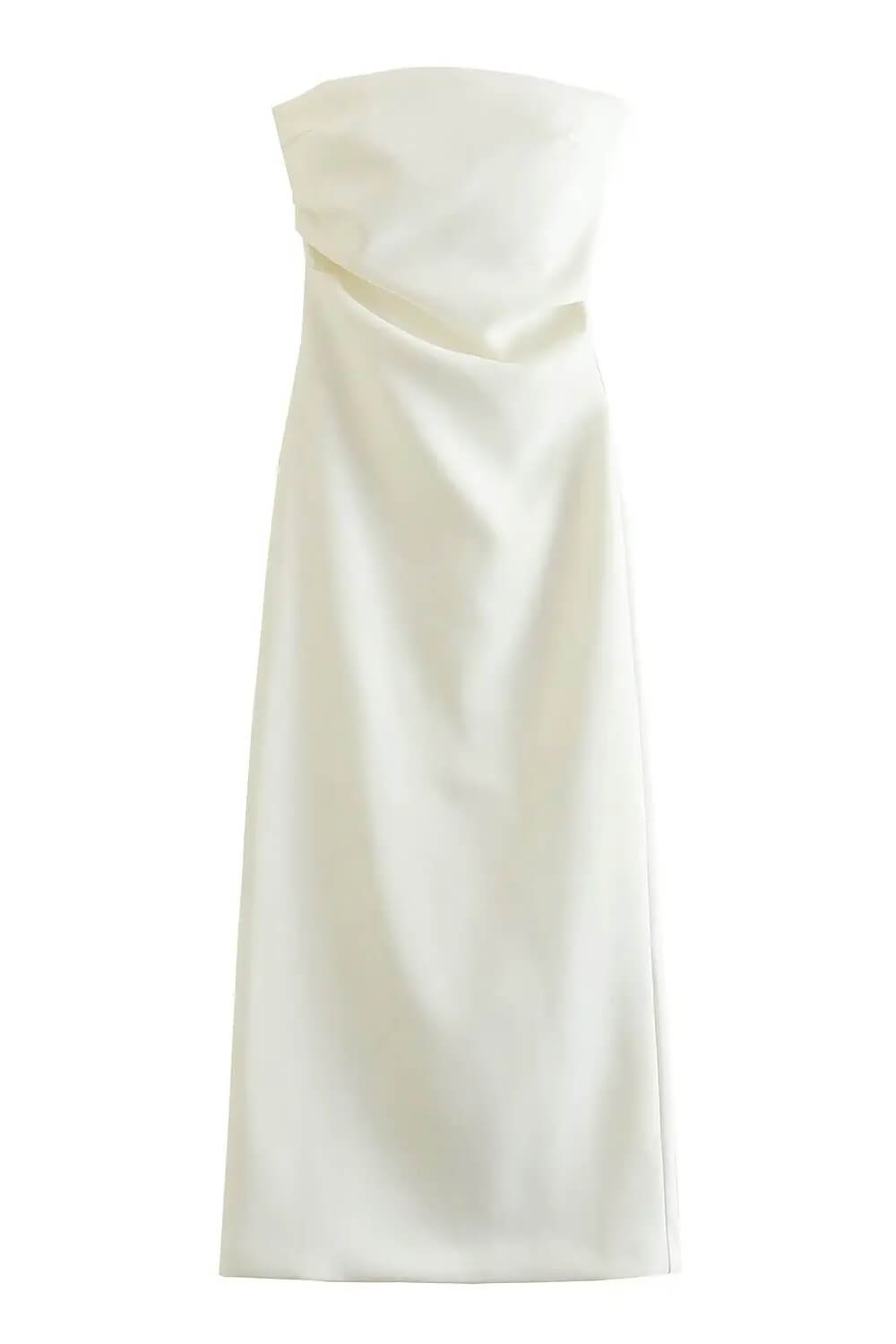 Vestido Anya Midi Tomara que Caia Estruturado