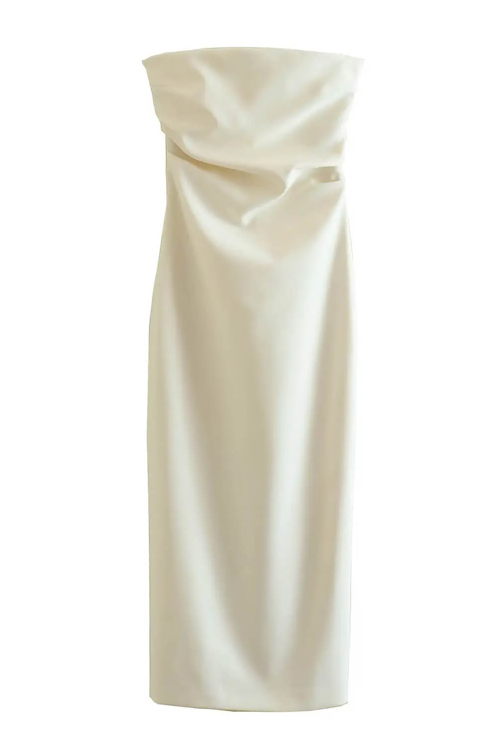 Vestido Anya Midi Tomara que Caia Estruturado