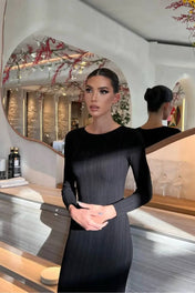 Vestido Midi Tubinho Lia