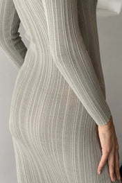 Vestido Midi Tubinho Lia