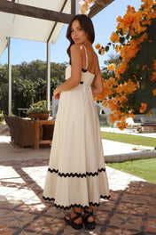 Vestido Midi Alça Ajustável Lila