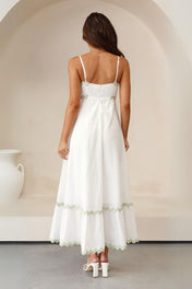 Vestido Midi Alça Ajustável Lila