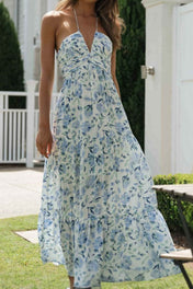 Vestido Longo Decote V Lisie