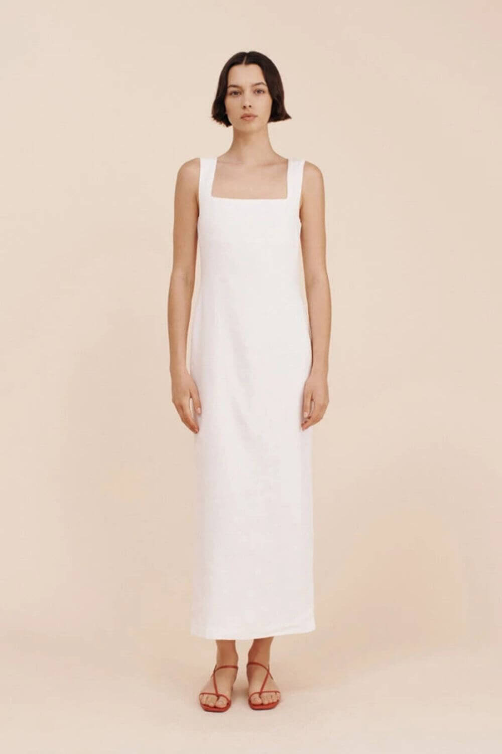 Vestido Midi em Linho Lívia