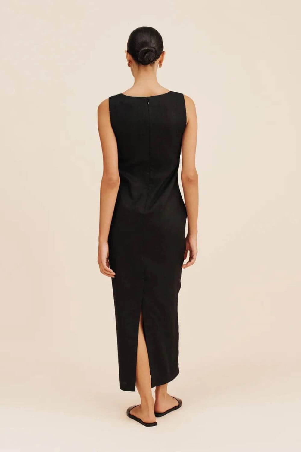 Vestido Midi em Linho Lívia