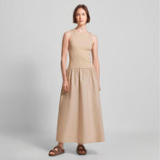 Vestido Midi Georgina Nude