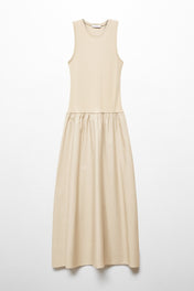 Vestido Midi Georgina Nude
