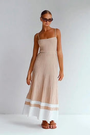 Vestido Midi Plissado Ivy