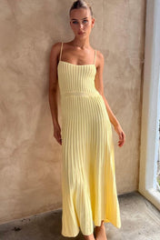 Vestido Midi Plissado Ivy