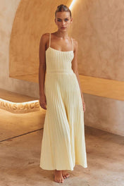 Vestido Midi Plissado Ivy