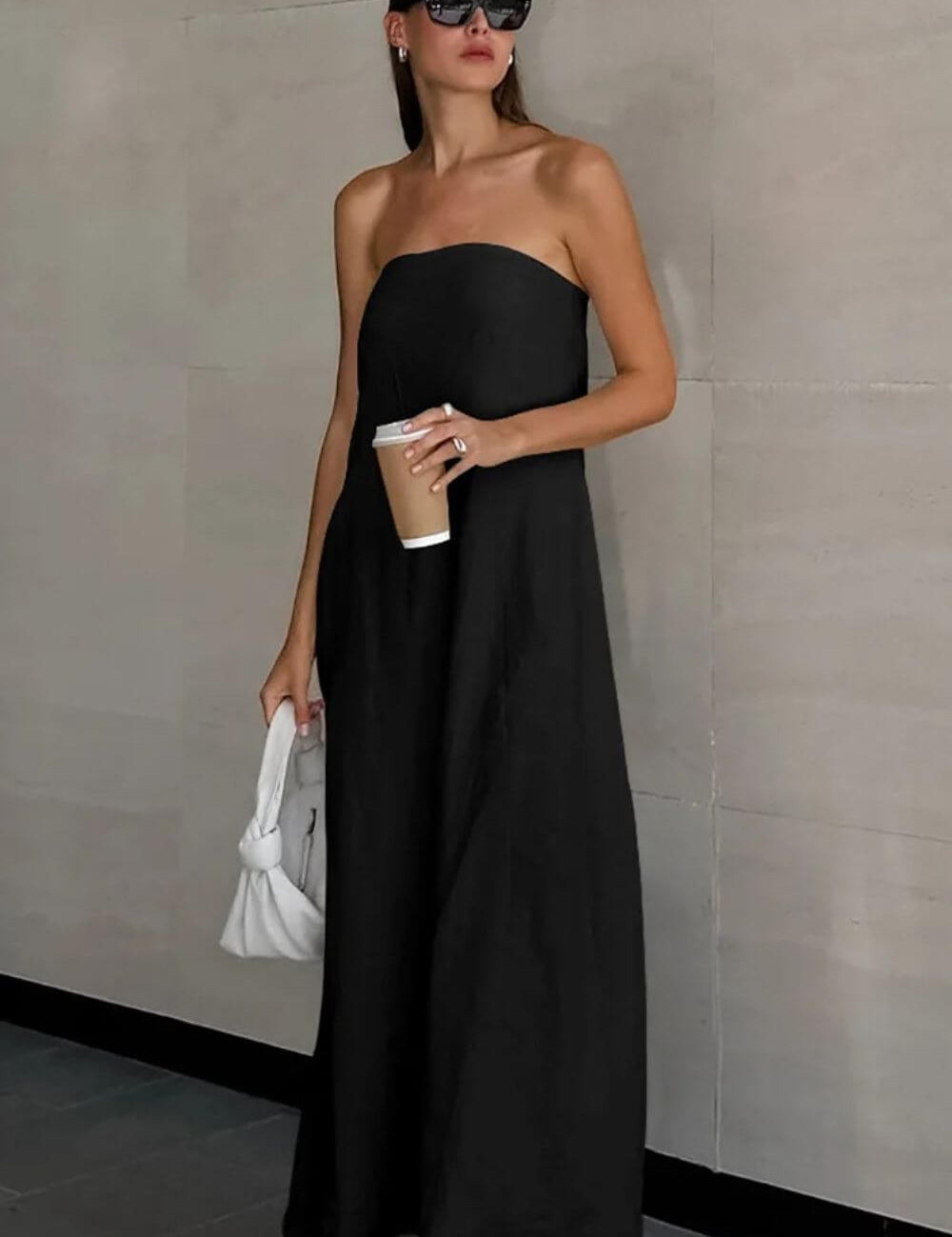 Vestido Longo em Linho Sofia