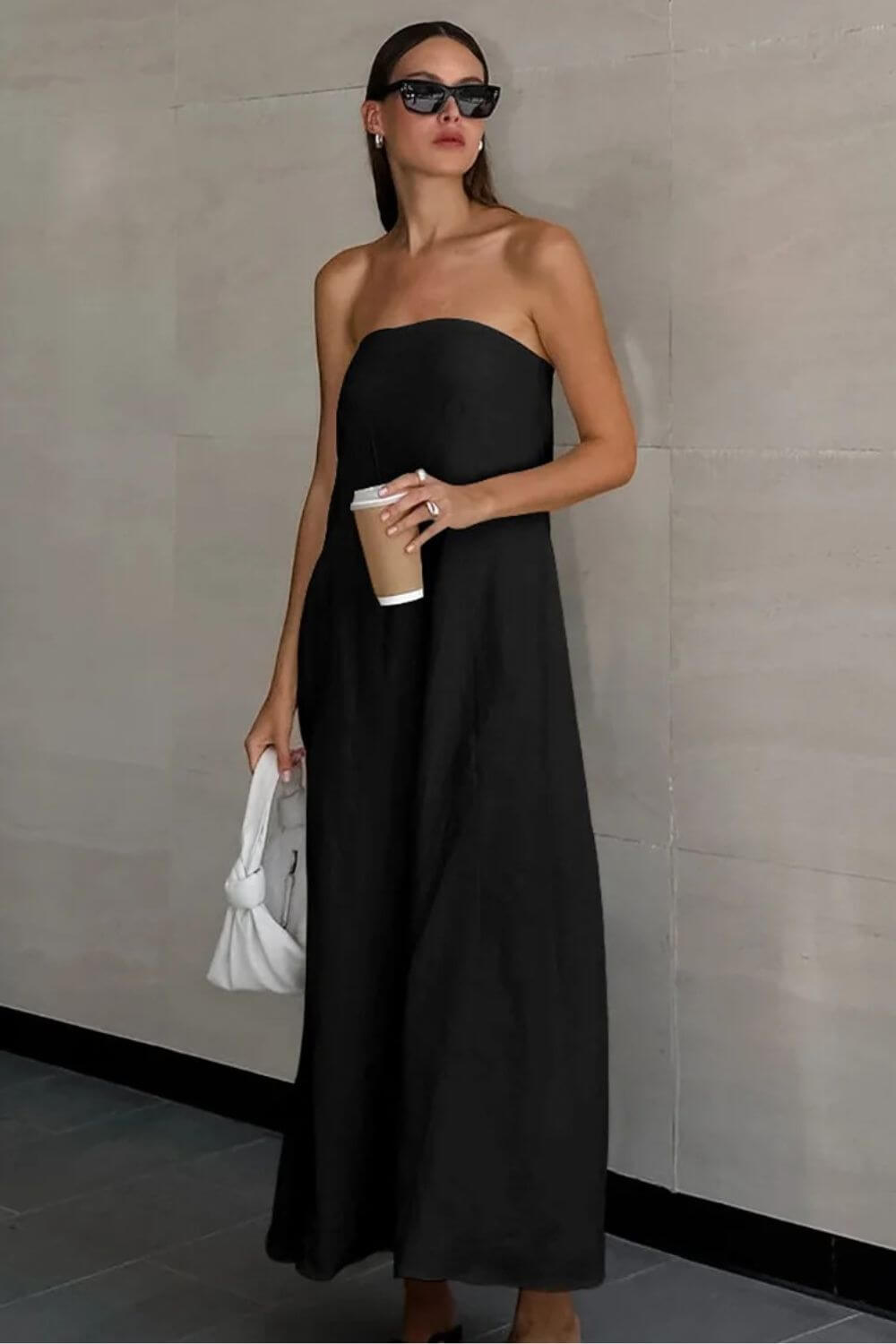 Vestido Longo em Linho Sofia