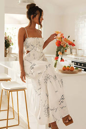 Vestido Midi Estampado Sia