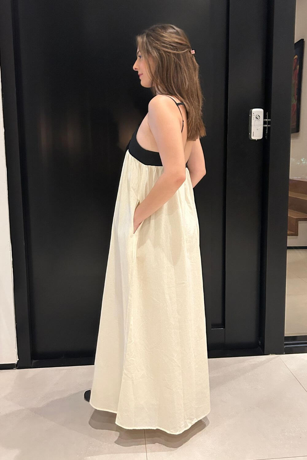 Vestido Longo em Linho Emily